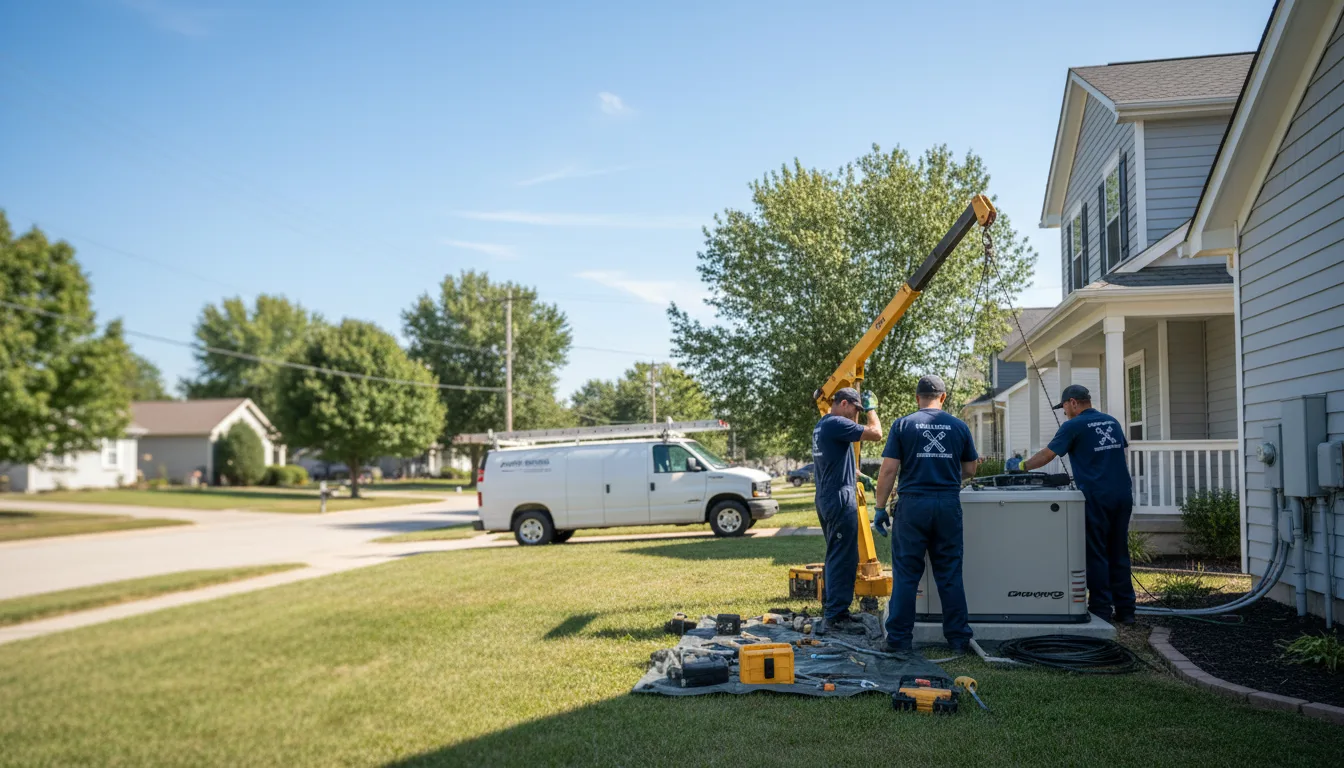 Generator Installation in Claire City, SD near me